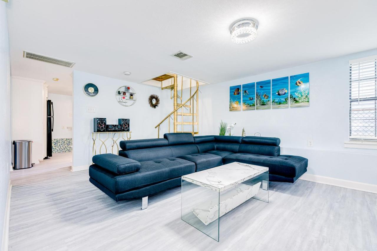 Villa Ocean Waves Galveston Exterior foto